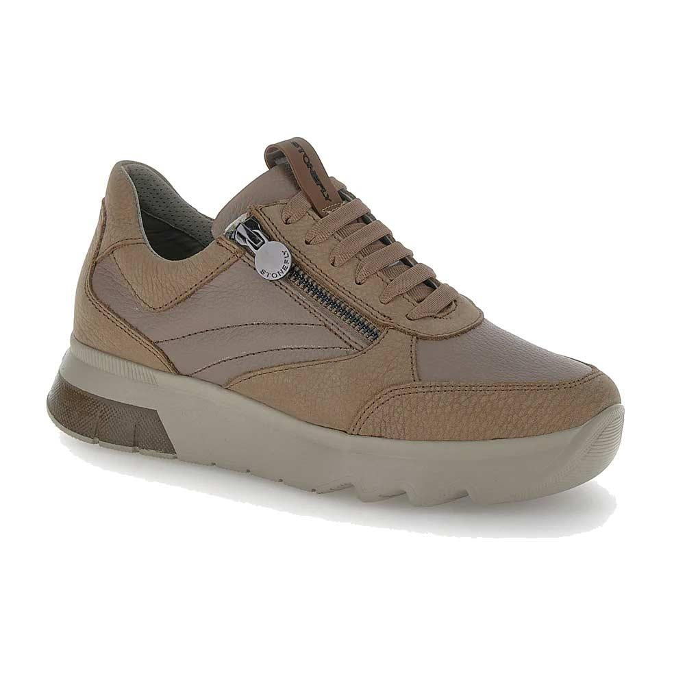 STONEFLY Sneakers Stonefly donna 221710 Spock nere pelle nabuk e nappa<BR/> 221710 8SC SPOCK 42 