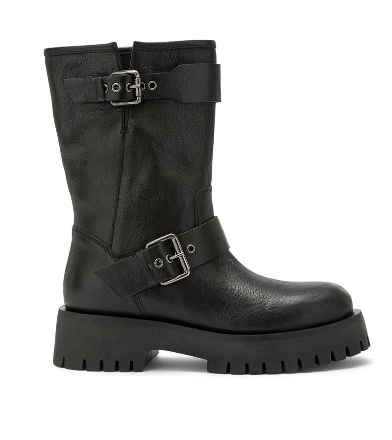 CARMENS Anfibi carmens donna buckle 54004 neri ai KERRY BUCKLE 54004 MINORCA NERO 