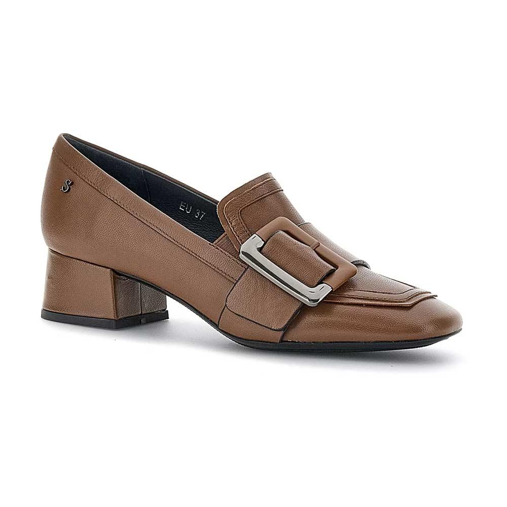 STONEFLY Mocassini Stonefly donna 220293 Lilly 20 cuoio<BR/> 220293 02F LILLY 20 SHINY 