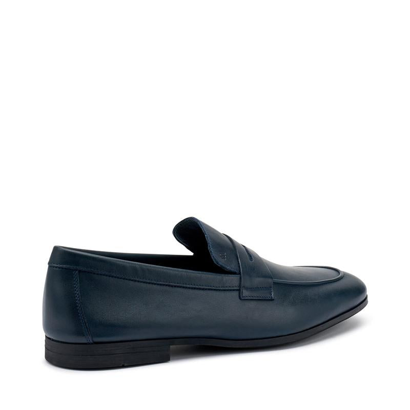 FRAU Mocassino frau uomo 34p5 blu pelle p25 34P5 MOUSSE BLU 