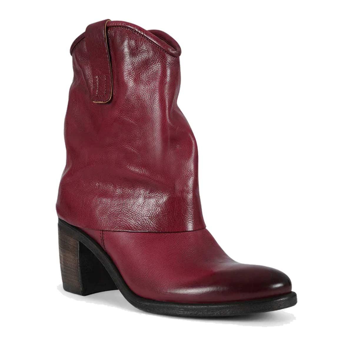 A.S.98 Stivaletti A.S. 98 donna B82210 Rithm rubino<BR/> B82210 RUBINO 