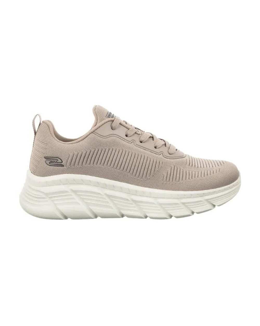 SKECHERS Sneakers Skechers donna 117385 Bobs taupe 117385 TPE FLYING HI - BOBS B FLEX 