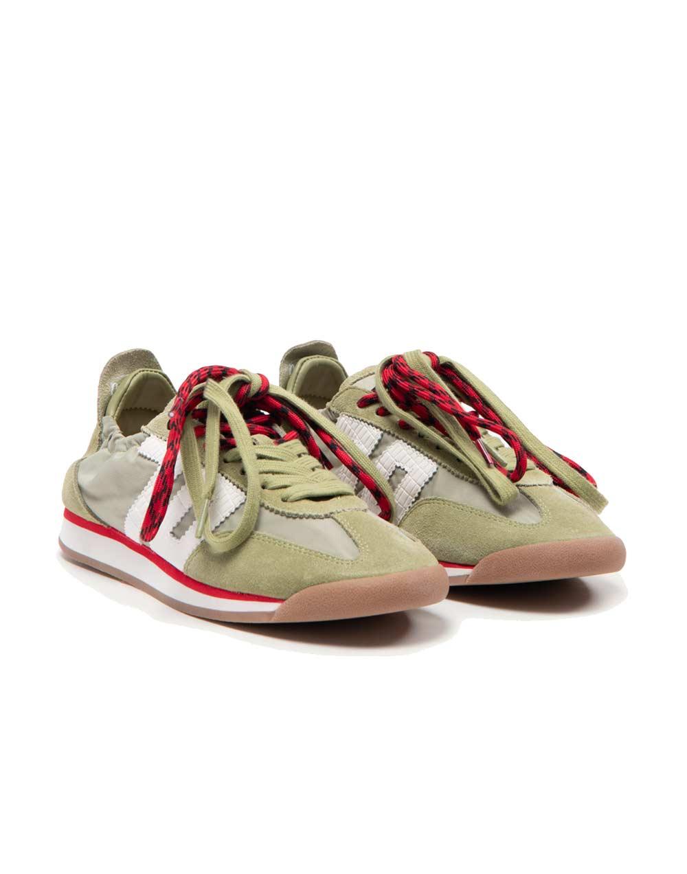 BACK70 Sneakers Back70 donna Rocket verde 108035 000022 ROCKET 111 COTTON 