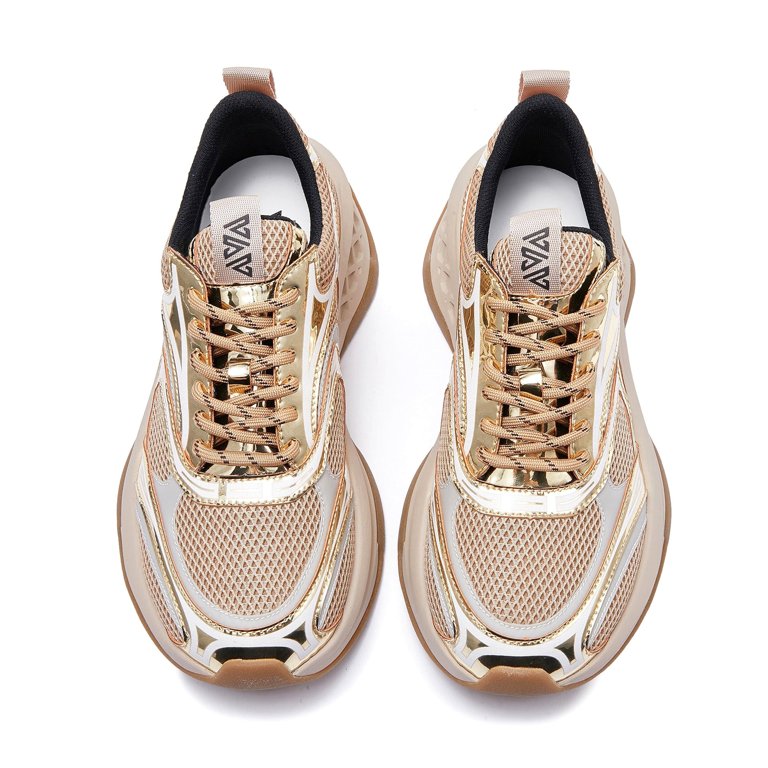 EMANUELLE VEE Sneakers emanuelle vee donna arcade 504 10 white a25 452P-504-10 T168 CB GO/BE 