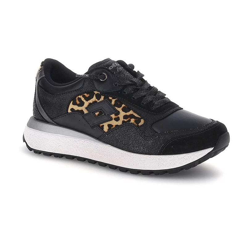 LOTTO sneakers lotto donna tokyo wedge leo w nere AI 221883 CS1 TOKYO WEDGE 