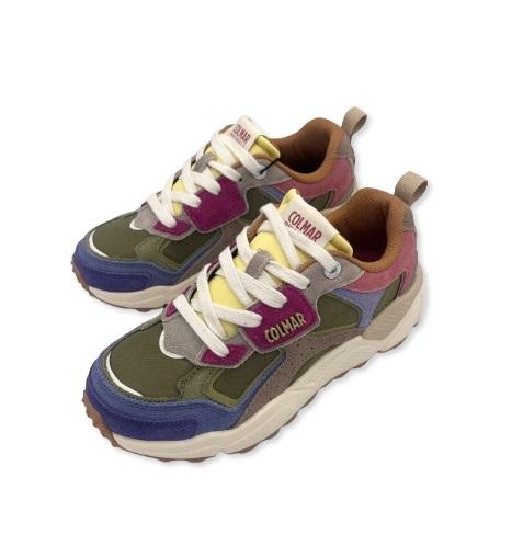 COLMAR Sneakers colmar donna garner flashy 125 military green multi A25 GARNER FLASHY 125 MILITARY GREEN MULTICOLOR 