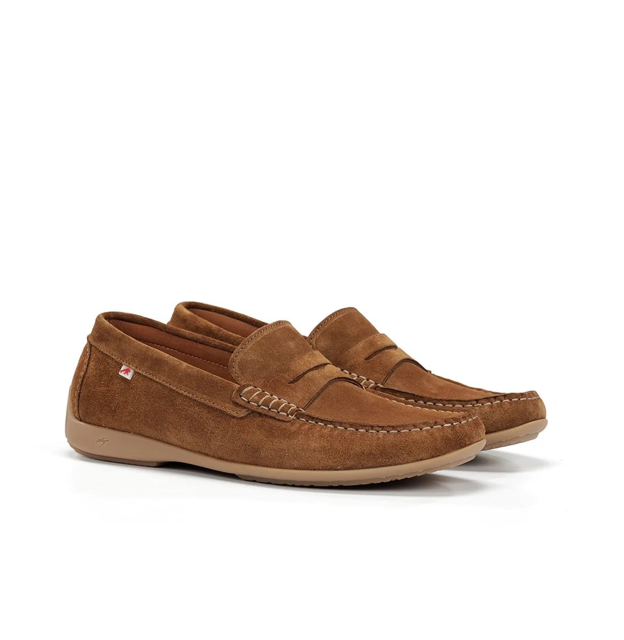 FLUCHOS mocassino fluchos samoa f2207 camel F2207 AFELPADO CAMEL 