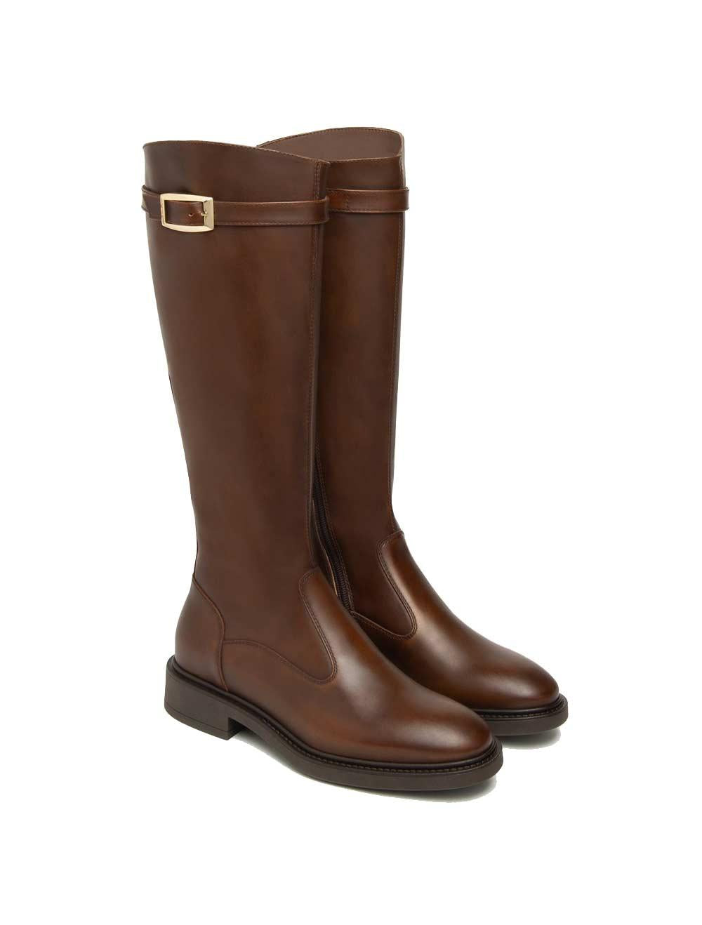 NEROGIARDINI Stivali NeroGiardini donna I514714D delavato marrone I514714D 412 DELAVATO BEIGE 