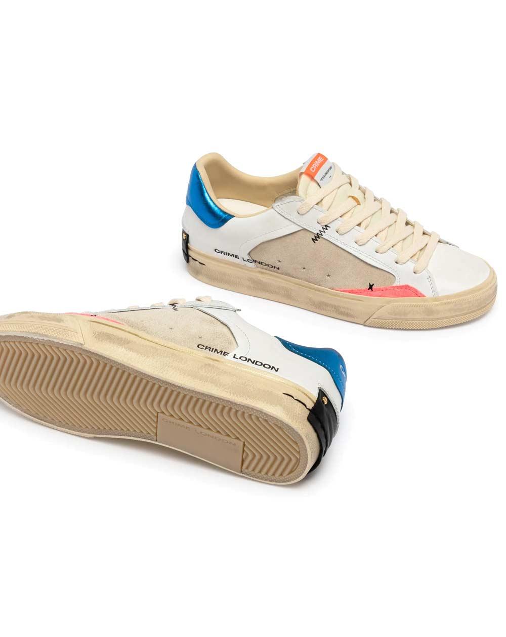 CRIME LONDON Sneakers Crime London donna Deconstructed  panna 29077PP8 10 DISTRESSED 
