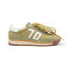 Sneakers Back70 uomo Jogger verde oliva