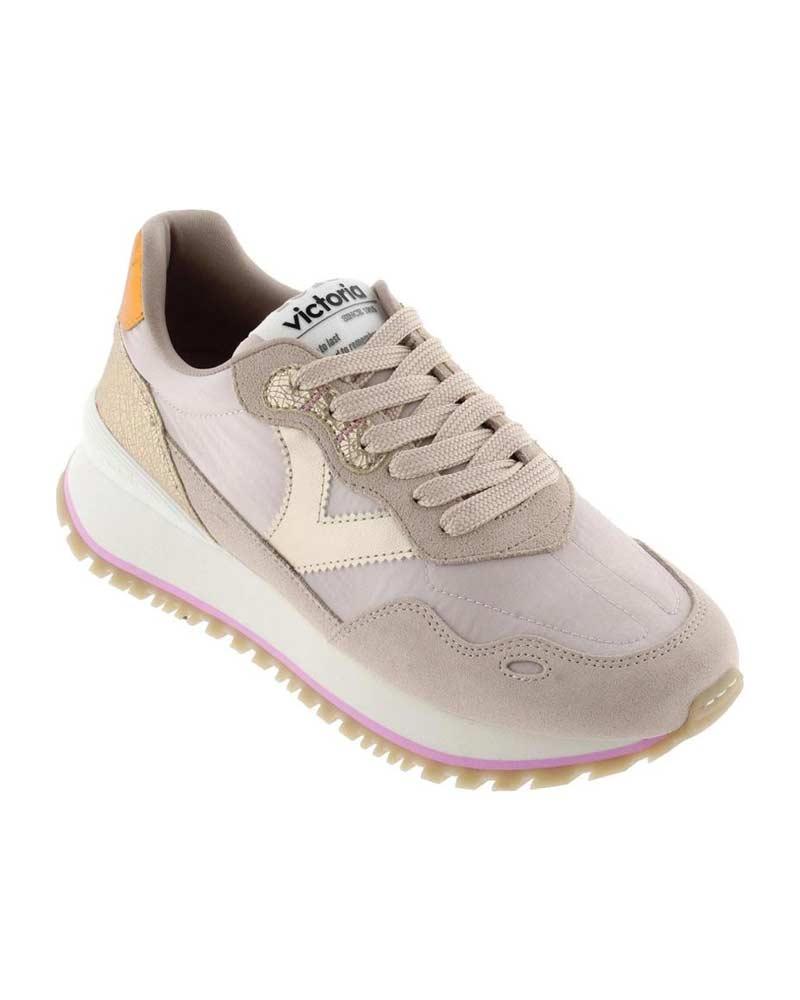 VICTORIA Sneakers Victoria donna 1157109 nude<BR/> 1157109 VIENTO NYLON 