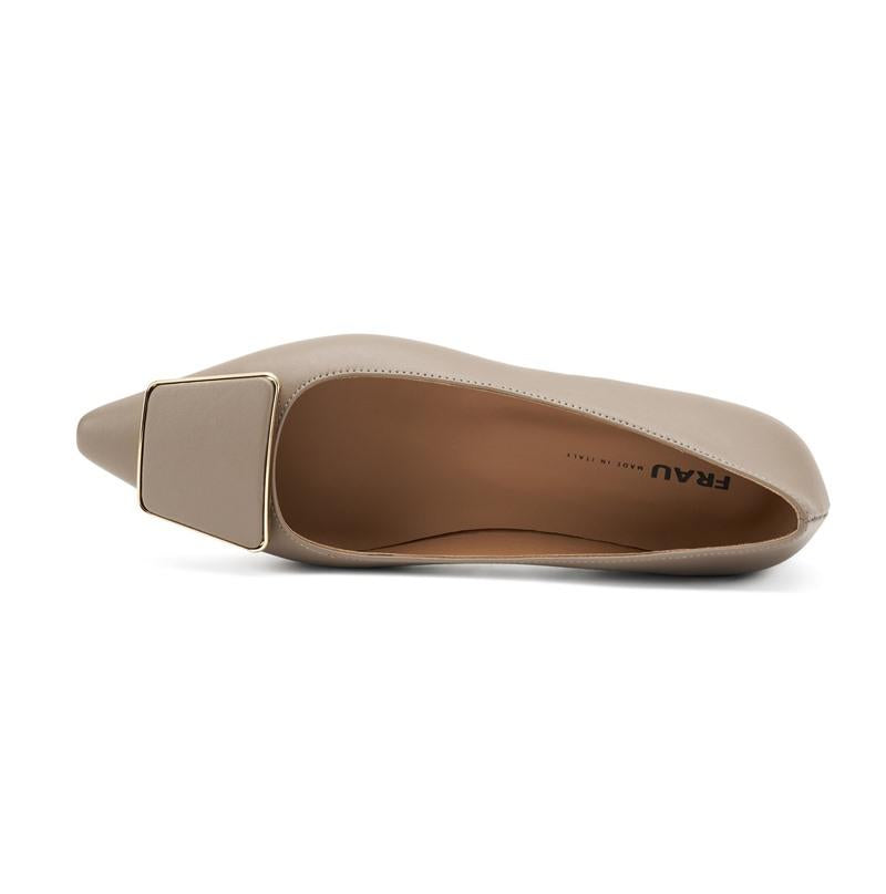 FRAU Ballerina frau donna 63n4 acacia a punta AI 63N4 NAPPA ACACIA 