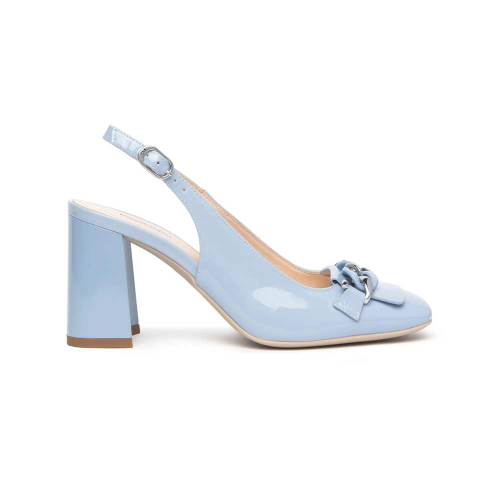 NEROGIARDINI Decollete NeroGiardini donna E509490D azzurro<BR/> E509490D 210 VERNICE CELESTE 