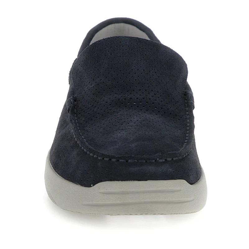 STONEFLY Mocassini Stonefly uomo 2224591d8 custer 16 velour blue pe25 222459 1D8 CUSTER 16 VELOUR 