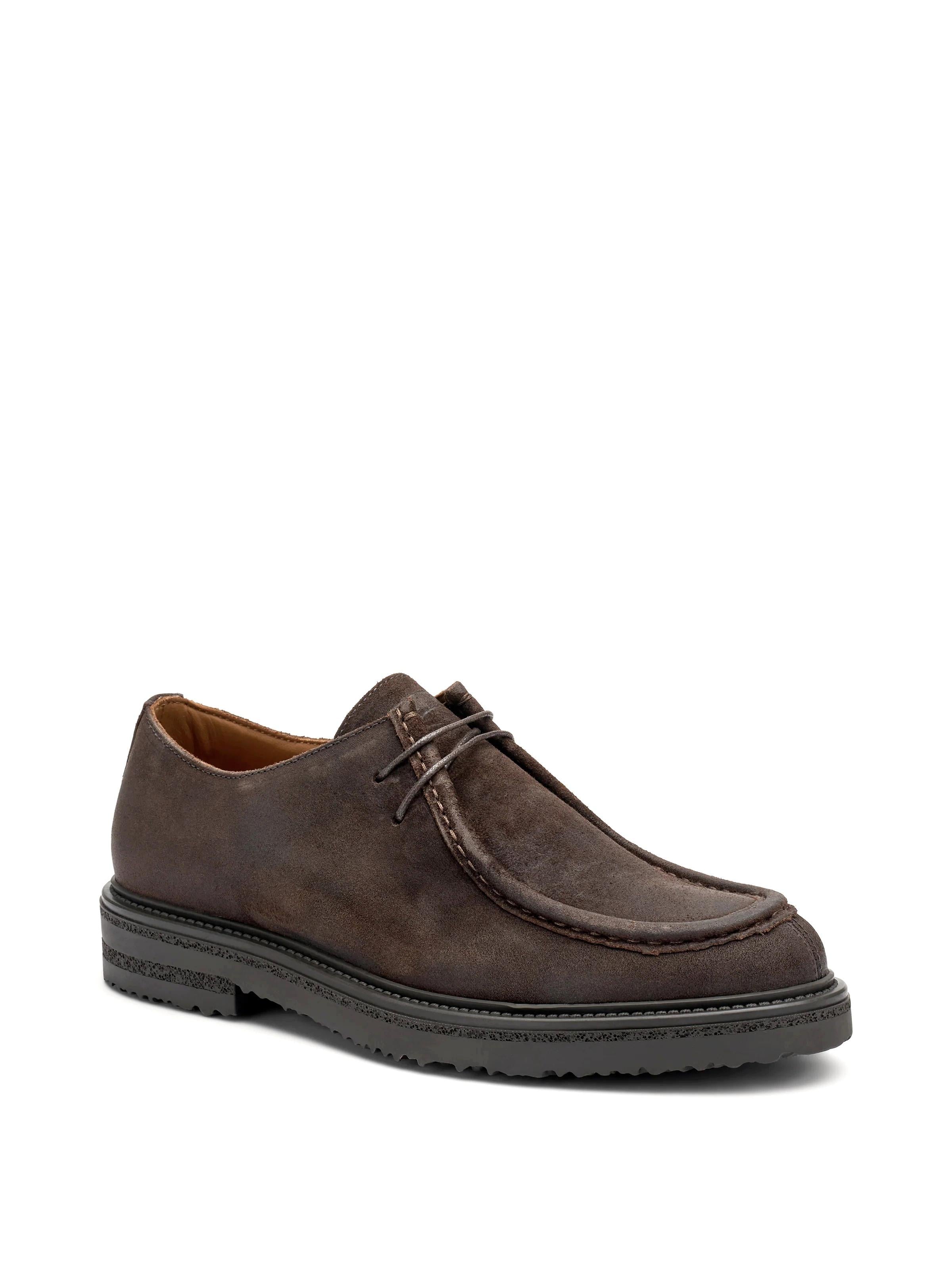 FRAU Stringata frau uomo 74a6 rustic brown a25 74A6 RUSTIC BROWN 