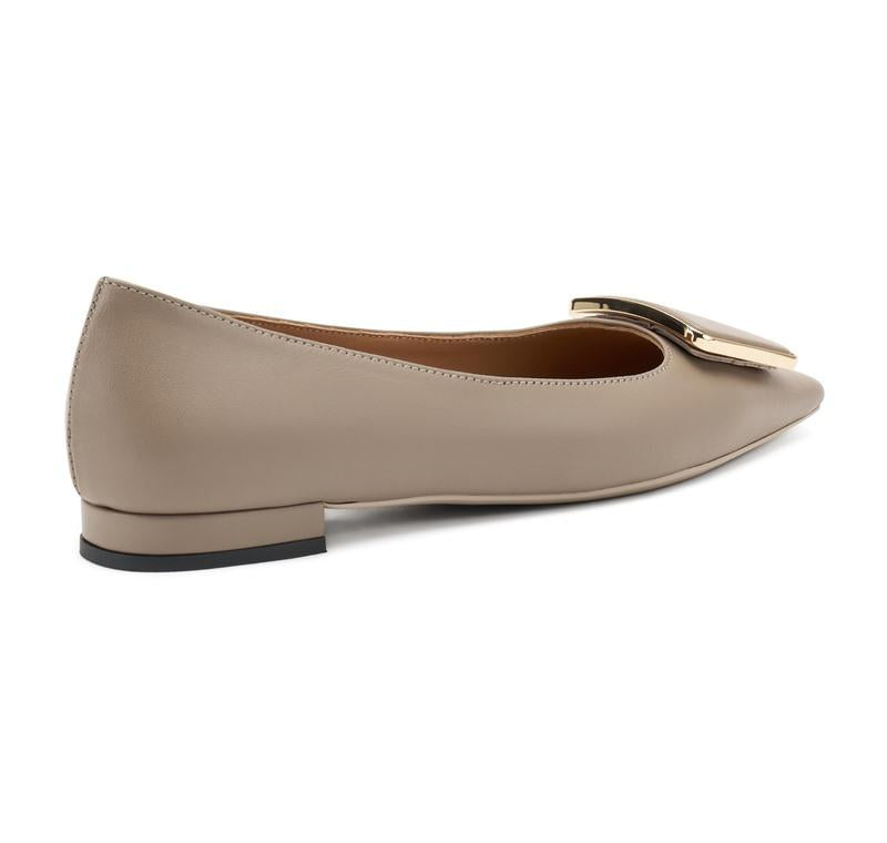 FRAU Ballerina frau donna 63n4 acacia a punta AI 63N4 NAPPA ACACIA 
