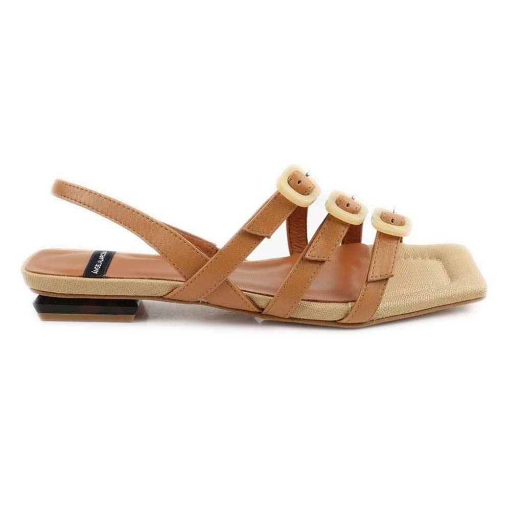 ANGEL ALARCON Sandali Angel Aracon donna 24038 Amarie cammello<BR/> 24038 CRIM MARRON 