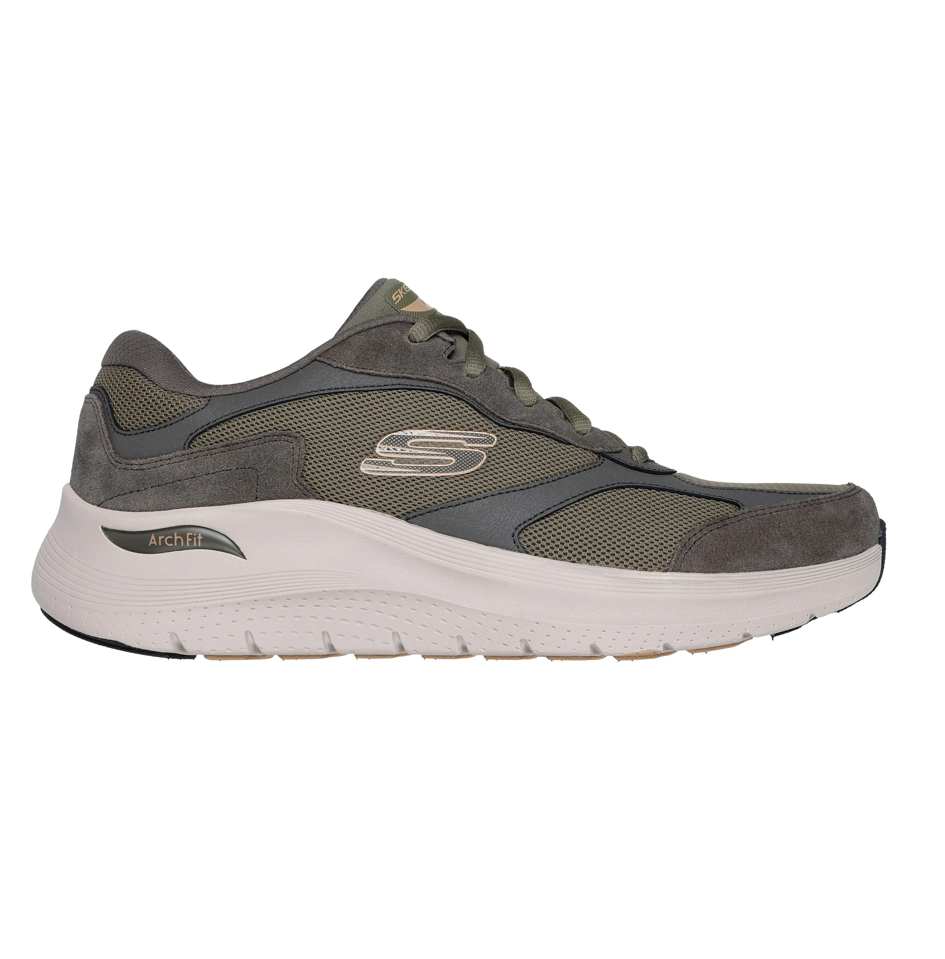 SKECHERS sneakers sketchers uomo 2327020lv arch fit olive a25 232702 OLV ARCH FIT 