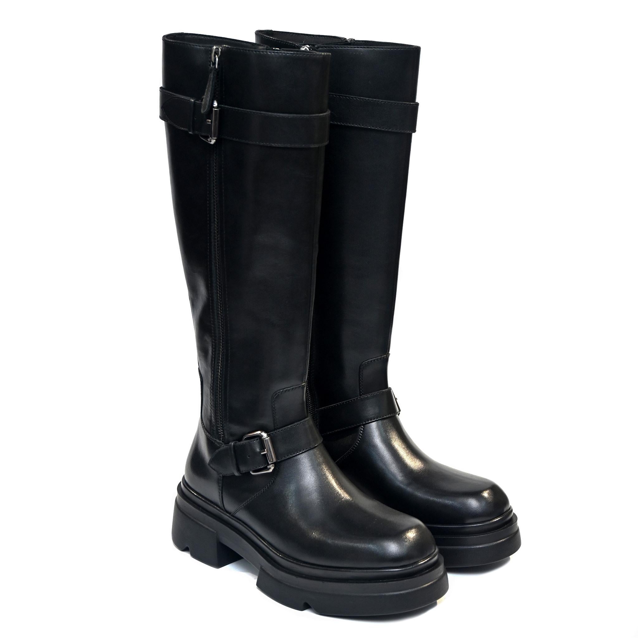 EMANUELLE VEE Stivale emanuelle vee donna 452m 809 13 a25 452M-809-13 CRW BLA 