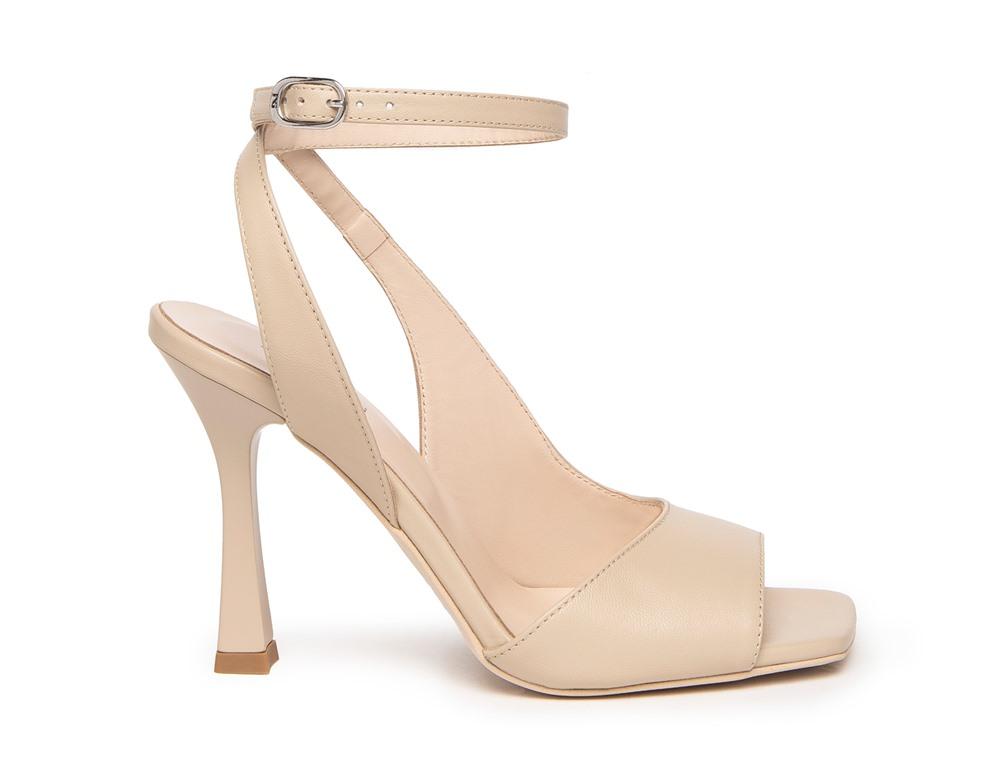 NEROGIARDINI Sandali NeroGiardini donna E307280DE lino PE23 E307280DE 453 NAPPA PANDORA LINO 