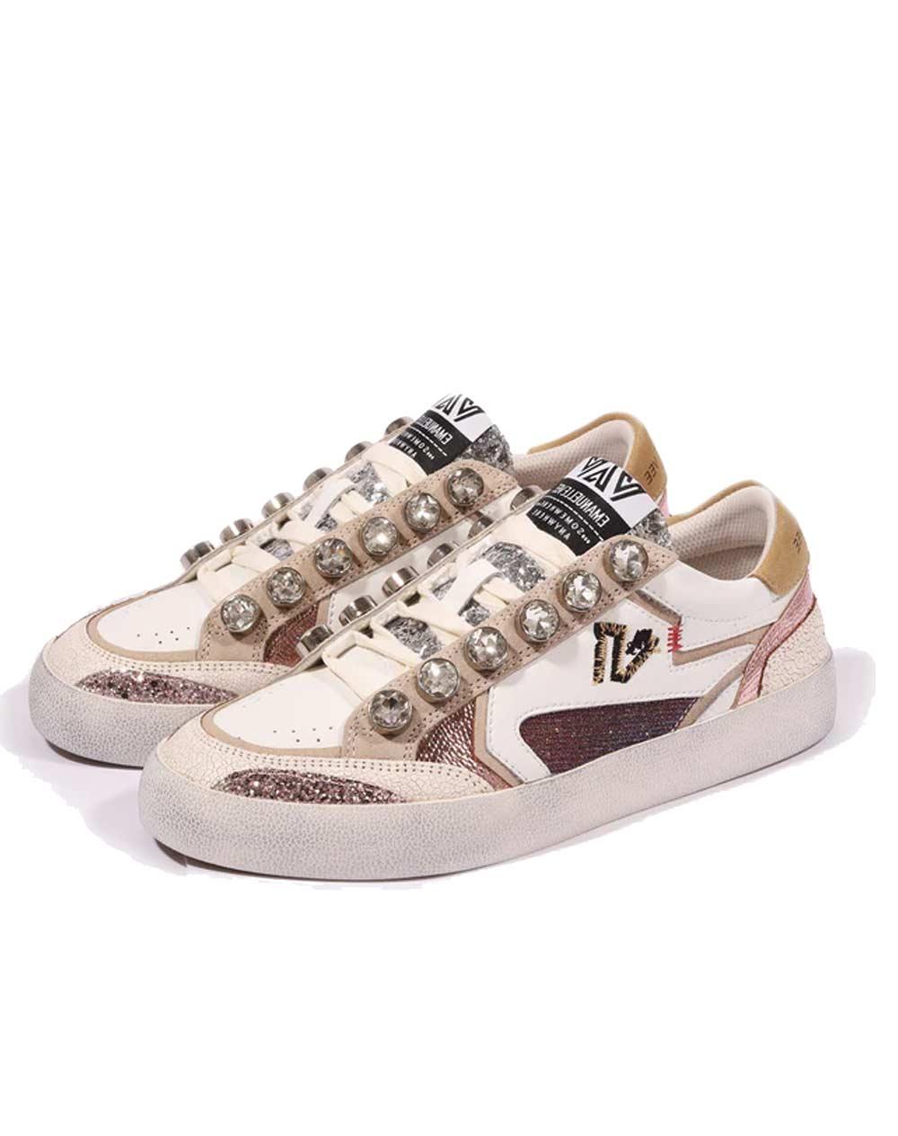EMANUELLE VEE Sneakers Emanuelle Vee donna Soledad viola <BR/> 461P-900 20 P026K SOLEDAD VIOLET 