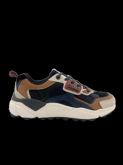 COLMAR Sneakers colmar uomo garner fusion dk denim multicolor A25 GARNER FUSION 064 DENIM MULTICOLOR 