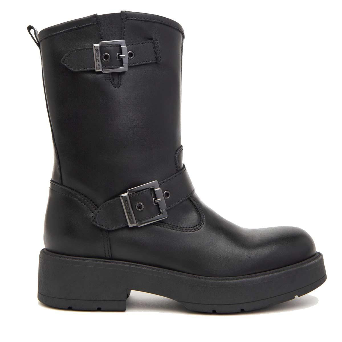 NEROGIARDINI Stivaletti NeroGiardini donna I411980D neri<BR/> I411980D 100 GUANTO NERO 