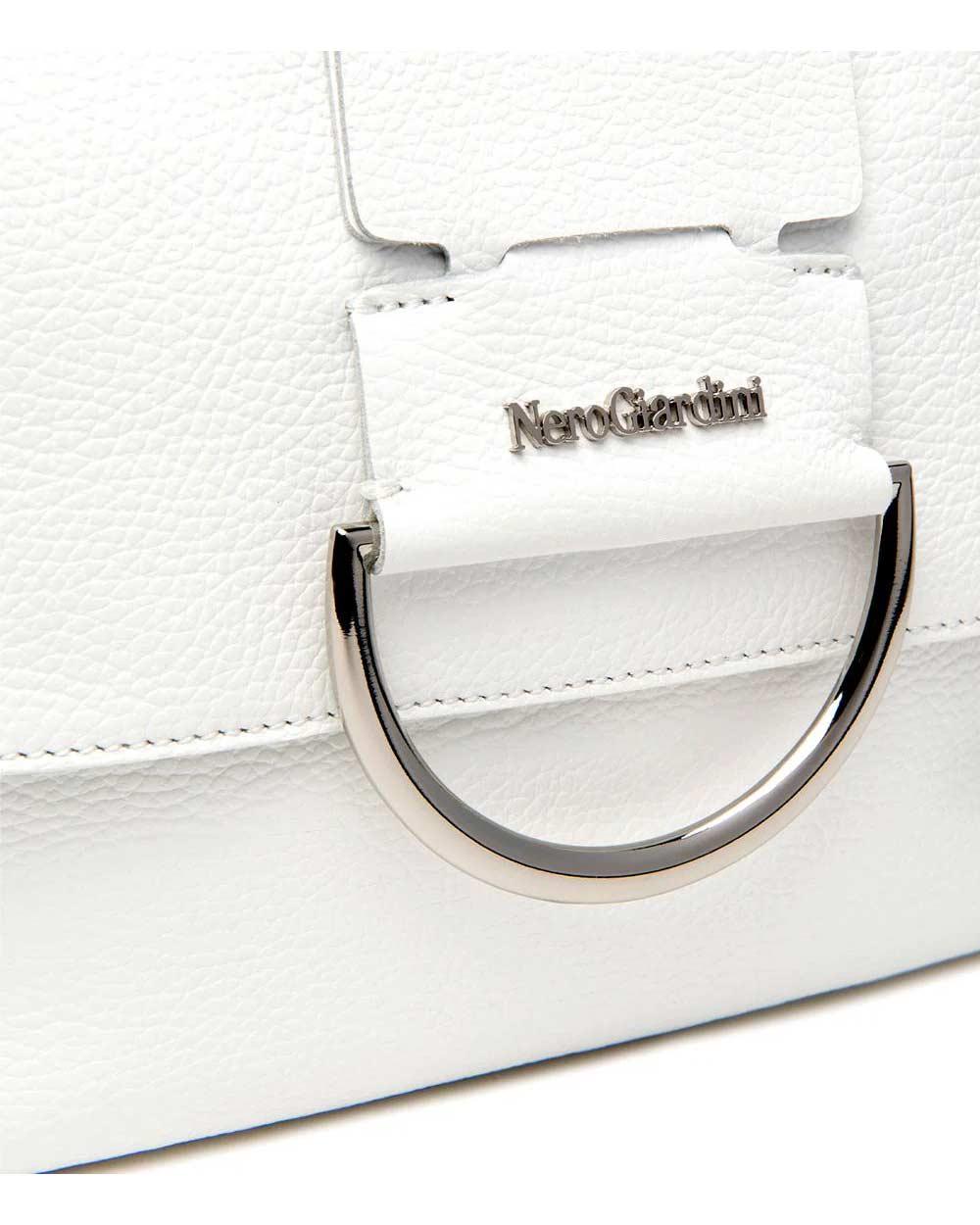 NEROGIARDINI BORSE Borsa Nerogiardini donna E644162D bianca<BR/> E644162D 707 DOLLARO BIANCO 