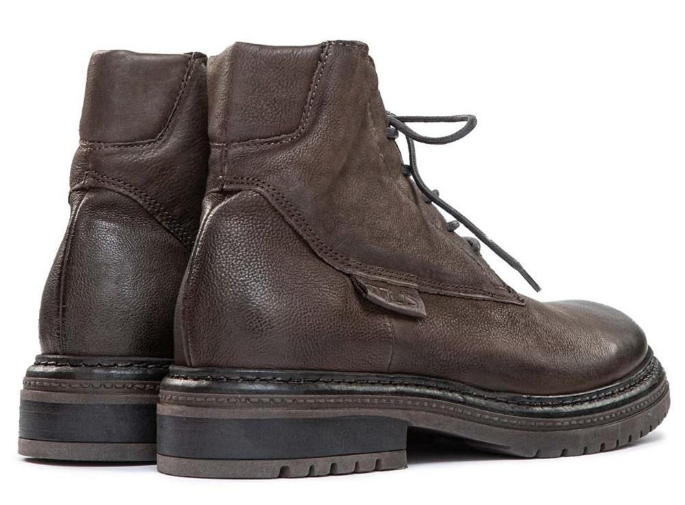 MJUS Anfibi Mjus uomo Oxford U83201 marroni<BR/> U83201 SHADOW 