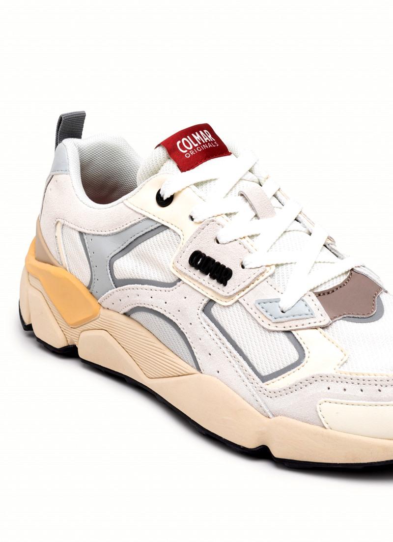 COLMAR Sneakers colmar uomo garner smooth 096 offwhite p25 GARNER SMOOTH 096 OFF WHITE 