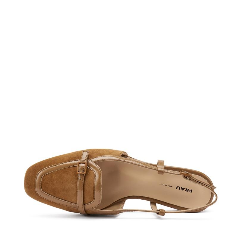 FRAU Chanel frau donna 91d6 sese brown pelle p25 91D6 DAINO SELLA 