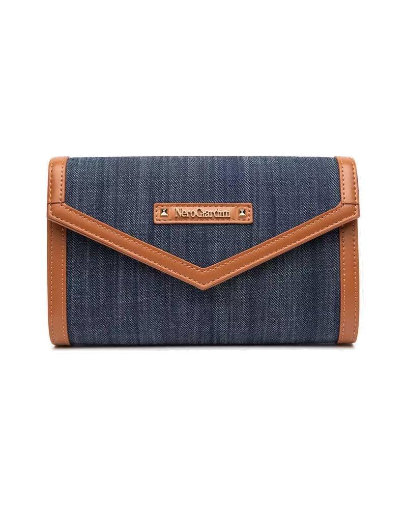 NEROGIARDINI BORSE Pochette NeroGiardini donna E543905D blu E543905D 214 TINTO JEANS 