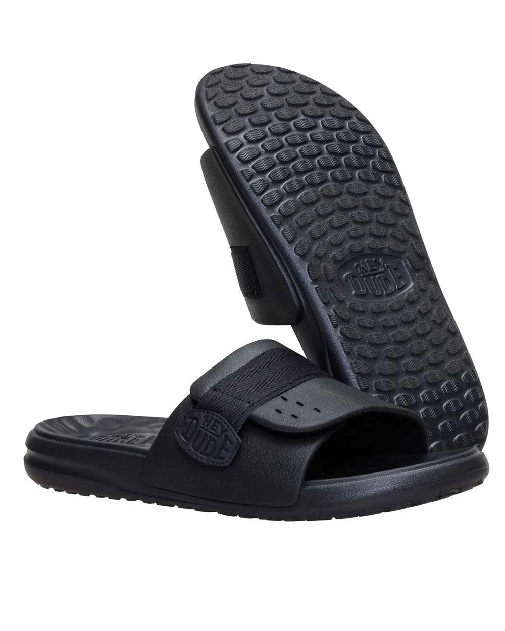HEY DUDE Sandali Hey Dude uomo Wave 45261 neri 45261 097 WAVE ALT 
