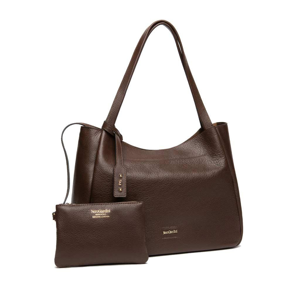 NEROGIARDINI BORSE Borsa donna NeroGiardini I544030D marrone I544030D 742 DOLLARO GLACE 