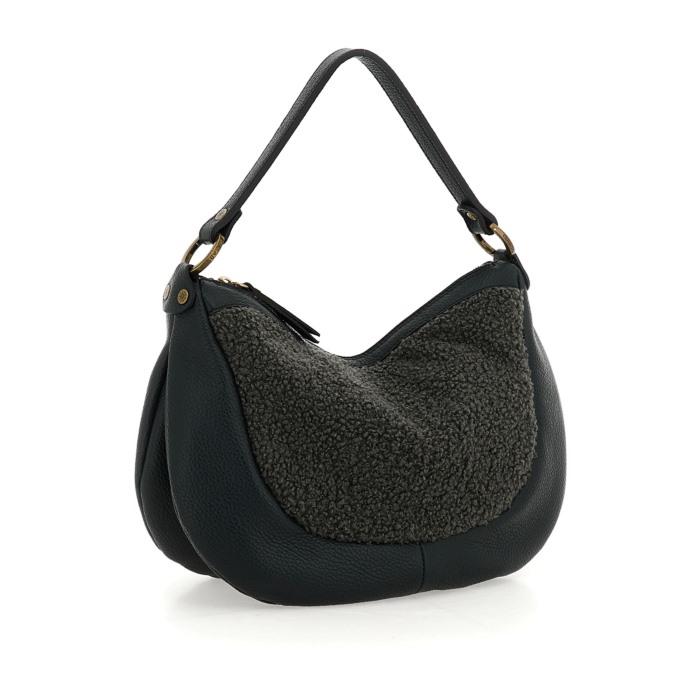 GABS Borsa gabs a spalla MARTY Taglia M Linea Trinidad in Pelle nera G011170T2_X2922 C0001 MARTY TG M 