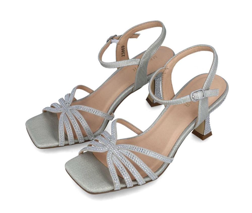 MENBUR Sandali Menbur donna Saggitarius 23869 silver 23869 0009 SILVER 