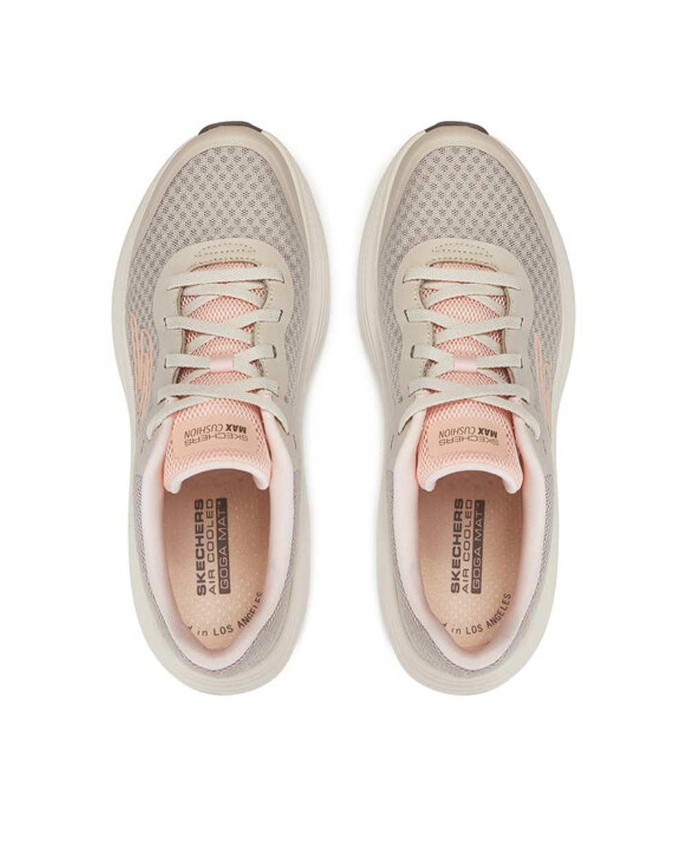 SKECHERS Sneakers Skechers donna 129470 natural 129470 NAT MAX CUSHIONING ENDEA 