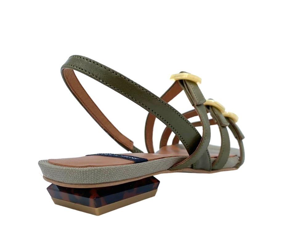 ANGEL ALARCON Sandali Valleverde donna 24038 kaki 24038 CRIM KAKI 