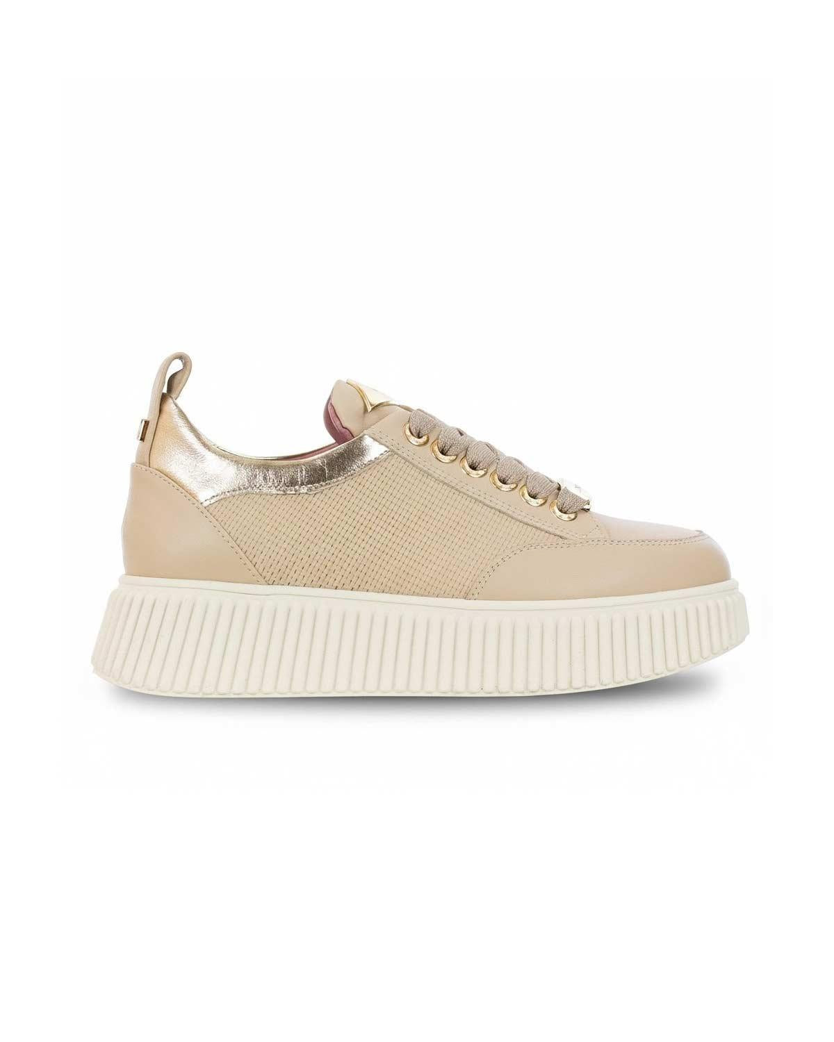 LORENZO MARI Sneakers Lorenzo Mari donna Sally fondotinta SALLY 26 VITELLO FONDOTINTA 