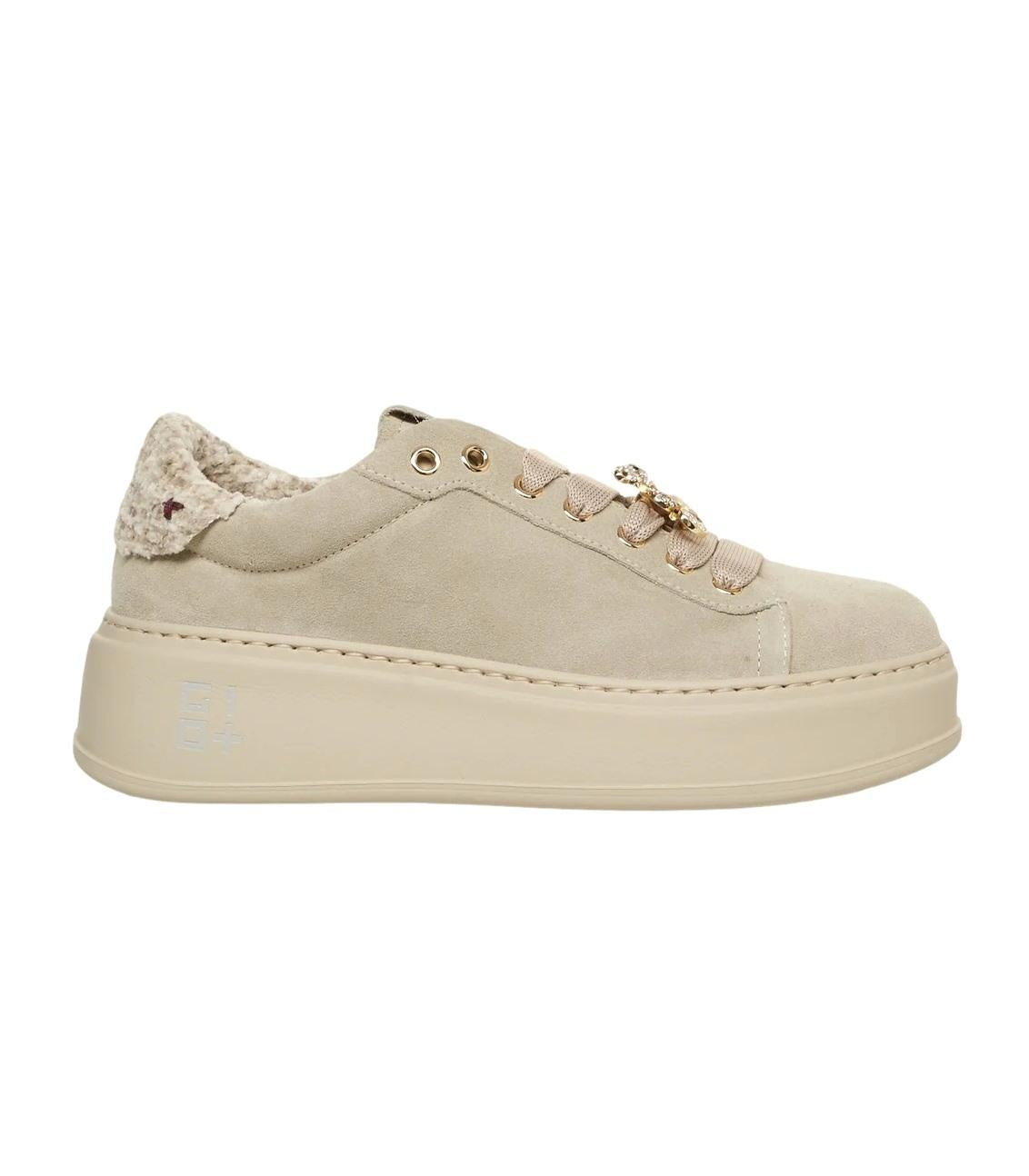 GIO+ Sneakers gio+ donna pia428a combi crema a25 PIA428A COMBI CREMA 