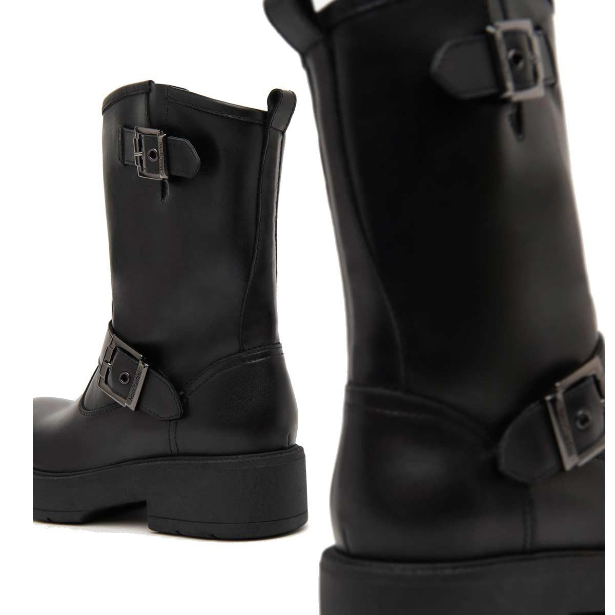 NEROGIARDINI Stivaletti NeroGiardini donna I411980D neri<BR/> I411980D 100 GUANTO NERO 