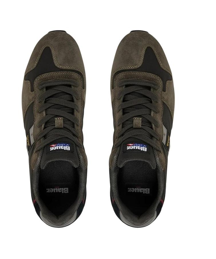 BLAUER Sneakers blauer uomo f5 queens01 black military a25<BR/><BR/> F5QUEENS01/WAX BLK BLACK/MILITARY 