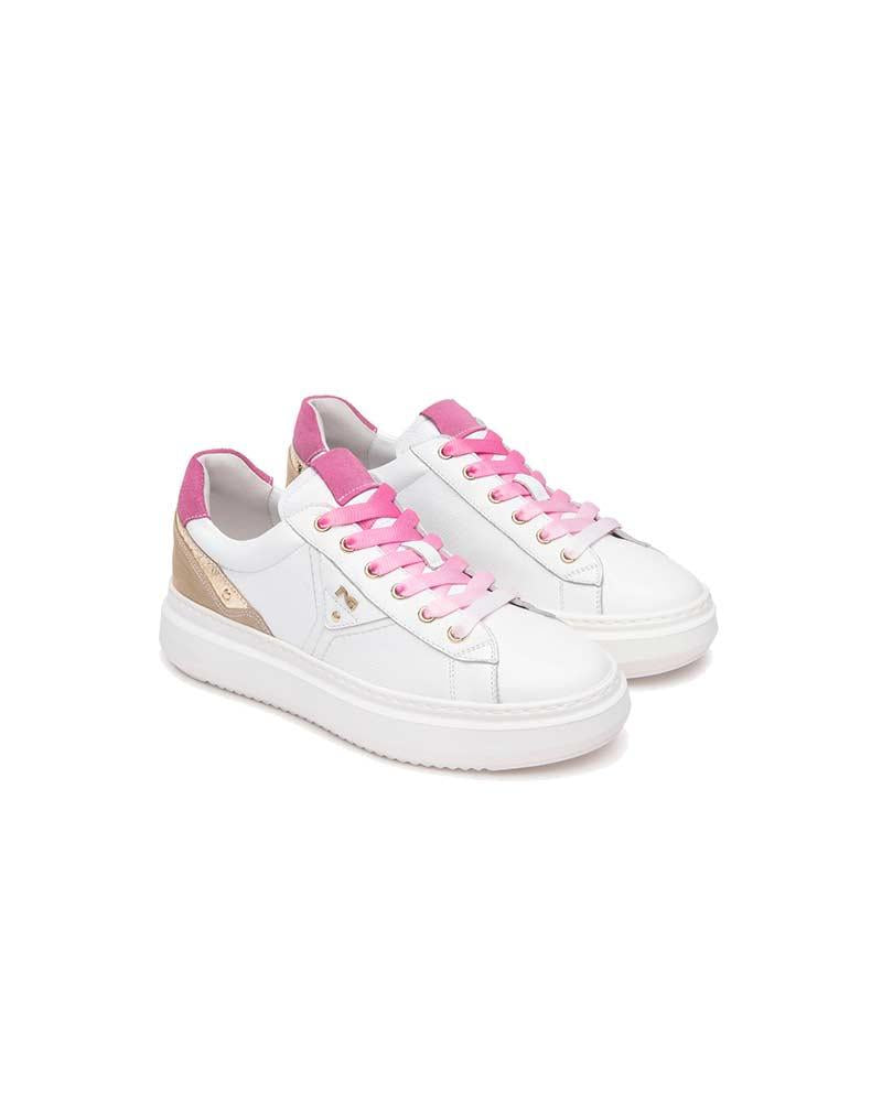 NEROGIARDINI Sneakers NeroGiardini donna E513041D bianche<BR/> E513041D 707 CILE BIANCO 