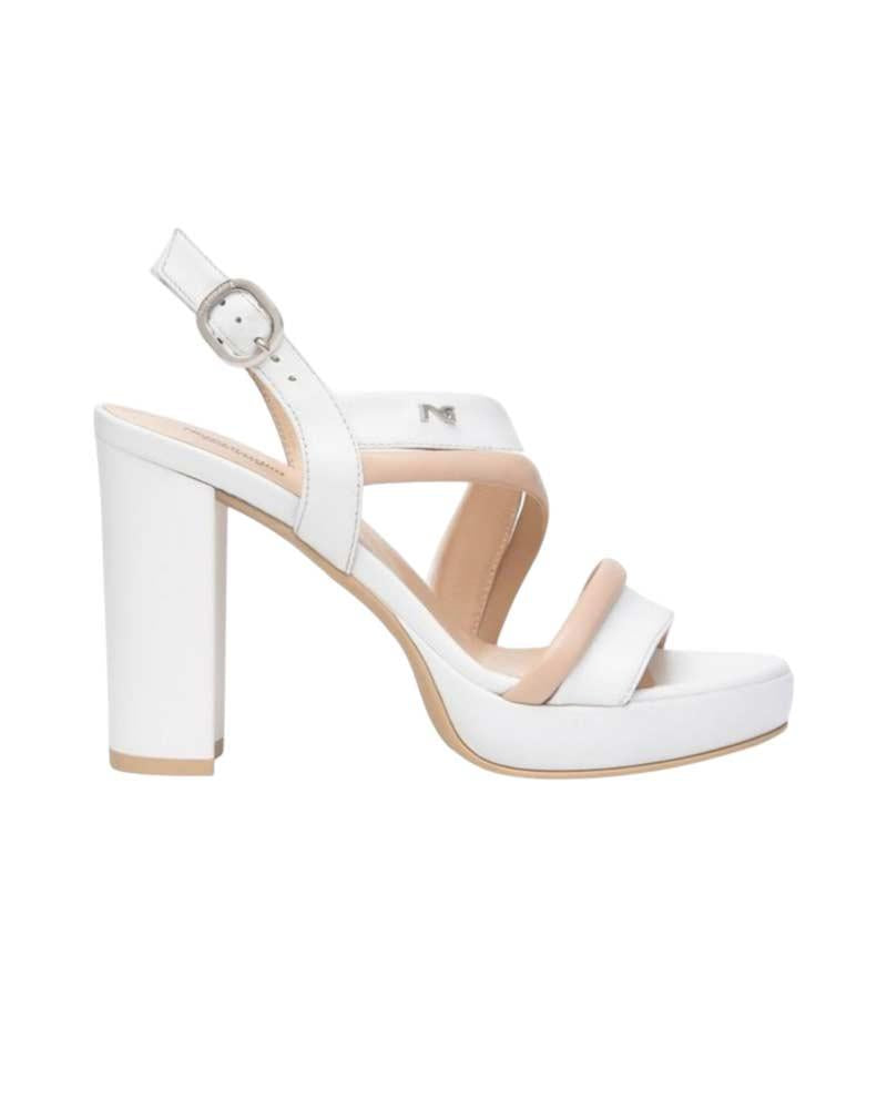 NEROGIARDINI Sandali NeroGiardini donna E513352D bianco E513352D 707 LOIRA BIANCO 