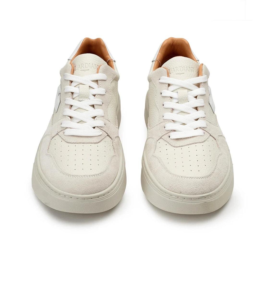 GUARDIANI Sneakers Guardiani uomo new era agm31200 suede avorio AI AGM318200 SUEDE IVORY 