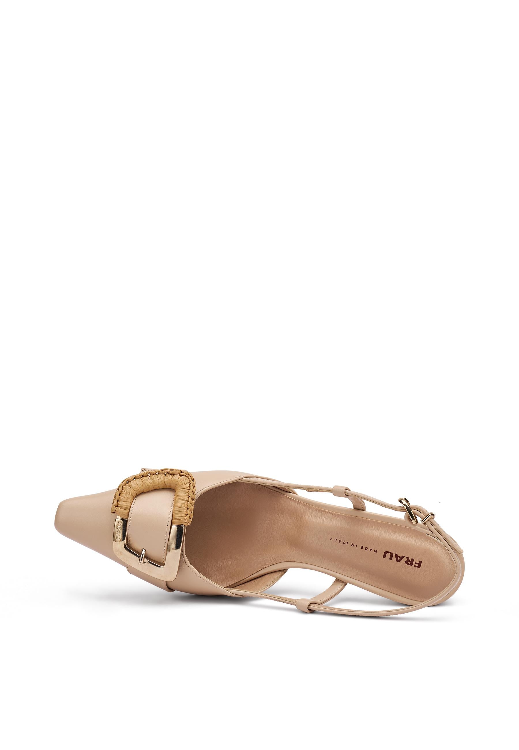 FRAU Slingback frau donna 81M4TRESOR CREMA 81M4 TRESOR CREMA 