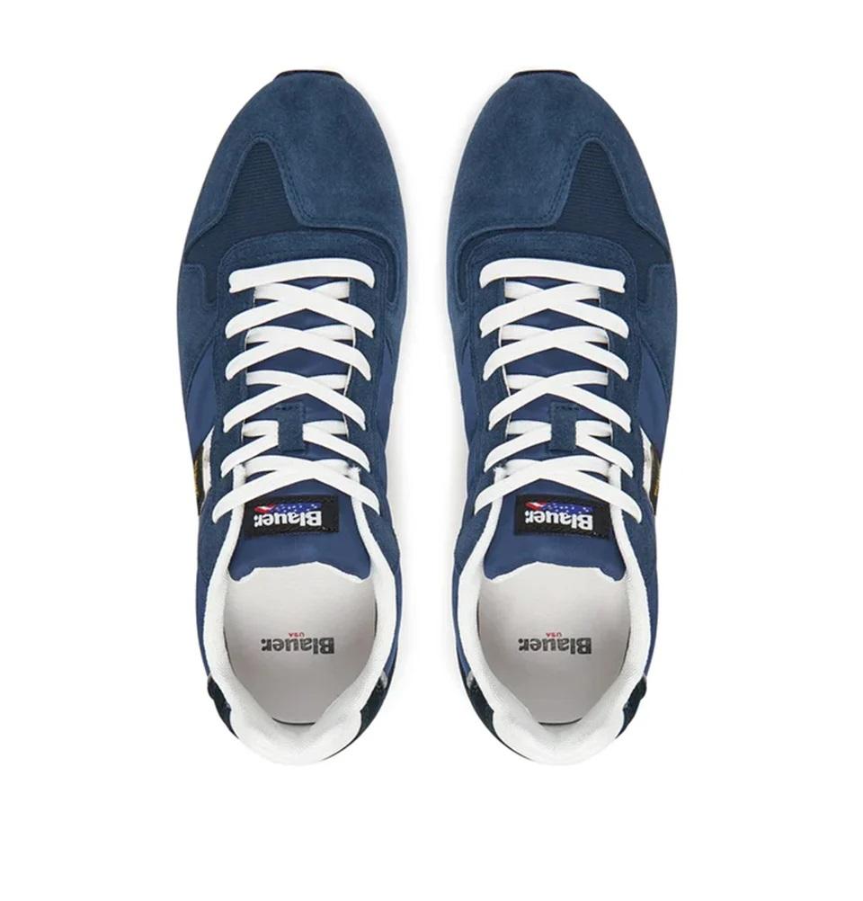 BLAUER Sneakers blauer uomo s5queens01 mes navy pe25<BR/><BR/> S5QUEENS01/MES SUEDE/MESH NAVY/ROYAL 
