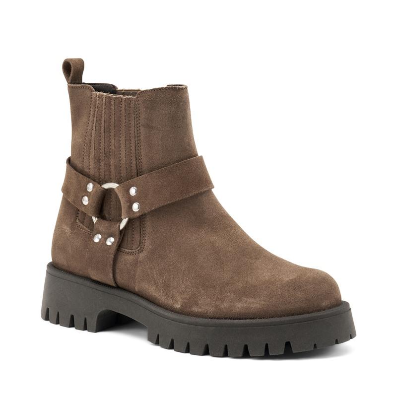 FRAU Stivaletto frau donna 56c4 taupe camoscio a24 56C4 CAMOSCIO TAUPE 