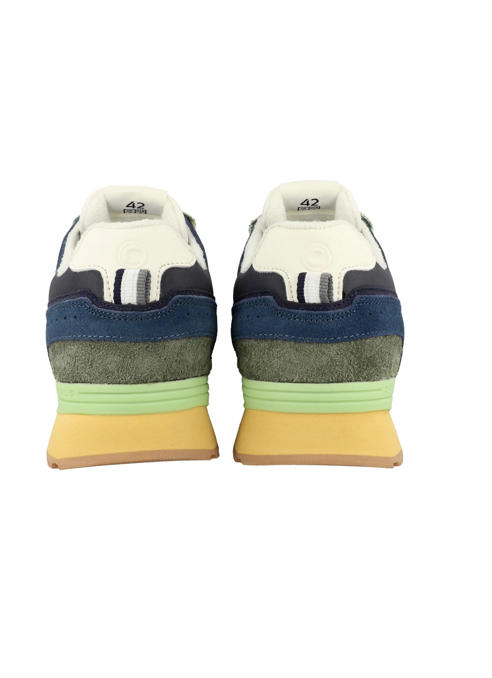 COLMAR sneakers colmar uomo travis type012 navy TRAVIS TYPE 012 NAVY-MILITARY GREEN 