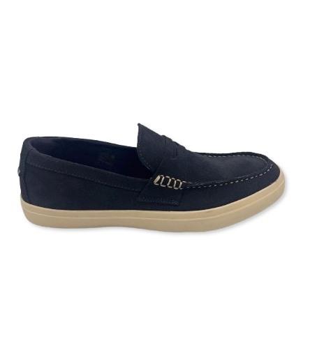 SHOOTERS Mocassini Shooters uomo shooters s5593 02 suede blue S5593-02 SUEDE BLUE 